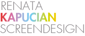 Logo von Renata Kapucian Screendesign
